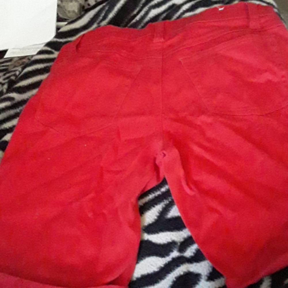 Red shorts